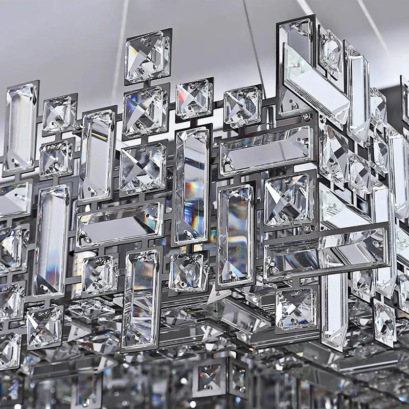 Подвесная люстра Delight Collection P7838 P7838-W80 chrome Подвесная люстра Delight Collection P7838 P7838-W80 chrome