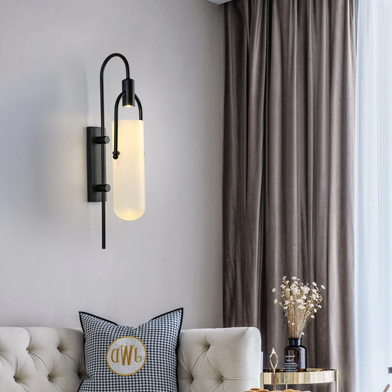 Настенный светильник Delight Collection Arc Well B6066W/S black/white от ImperiumLoft