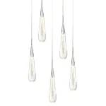 Подвесная люстра Delight Collection Pour DD20591-5 chrome