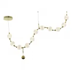 Подвесной светильник Delight Collection Elliot Diamante MD20001012-11A gold