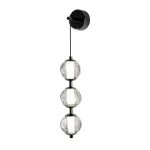 Настенный светильник Delight Collection OB2437 pearl black/smoke