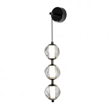 Настенный светильник Delight Collection OB2437 pearl black/smoke Настенный светильник Delight Collection OB2437 pearl black/smoke