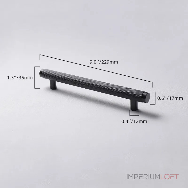 Ручка-скоба Delight Collection HK009 HK012 black от ImperiumLoft Ручка-скоба Delight Collection HK009 HK012 black от ImperiumLoft