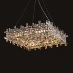 Подвесная люстра Delight Collection P7838 P7838-W80 chrome