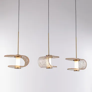 Подвесной светильник Delight Collection MD24020901 MD24020901-3B gold/cognac