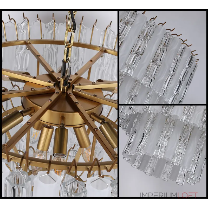 Подвесная люстра Delight Collection PL9203 PL9203CF antique brass Подвесная люстра Delight Collection PL9203 PL9203CF antique brass