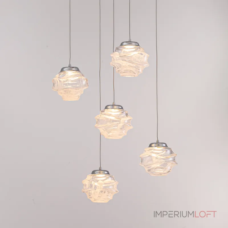 Подвесной светильник Delight Collection MD25030003-5A chrome/clear