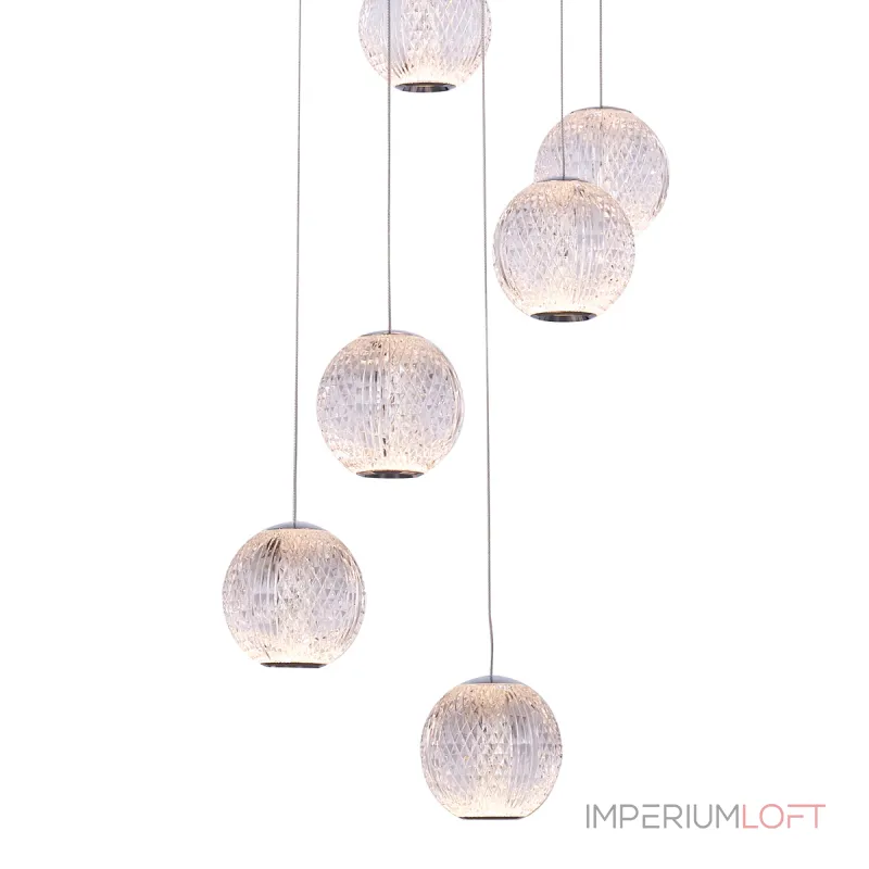 Подвесной светильник Delight Collection Elliot Diamante MD20001012-12A chrome Подвесной светильник Delight Collection Elliot Diamante MD20001012-12A chrome