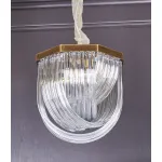 Люстра Delight Collection Murano Glass A001-400 L4 brass/clear от ImperiumLoft