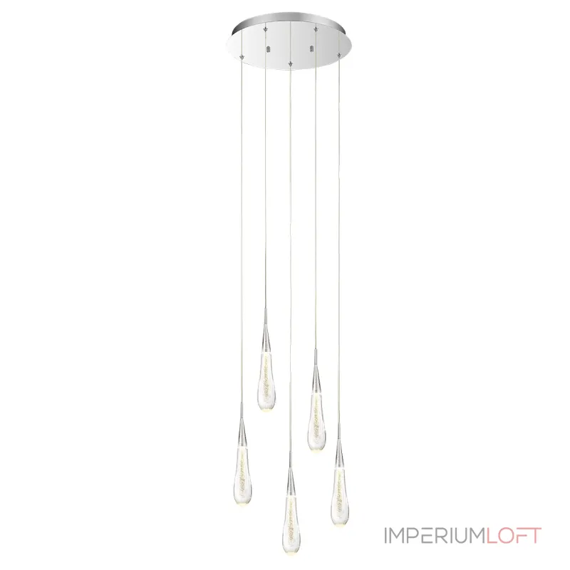 Подвесная люстра Delight Collection Pour DD20591-5 chrome Подвесная люстра Delight Collection Pour DD20591-5 chrome