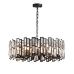 Подвесная люстра Delight Collection Bertola D8524P/S black/clear