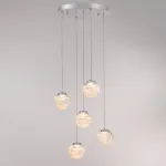 Подвесной светильник Delight Collection MD25030003-5A chrome/clear