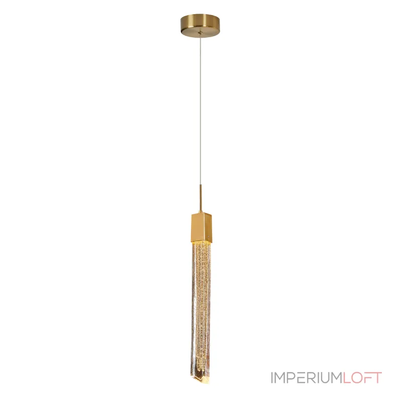 Подвесной светильник Delight Collection OD2510 OD2510-1 gold/clear Подвесной светильник Delight Collection OD2510 OD2510-1 gold/clear