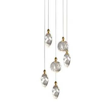 Светильник подвесной Delight Collection Colvin MT9176-6H titanium gold
