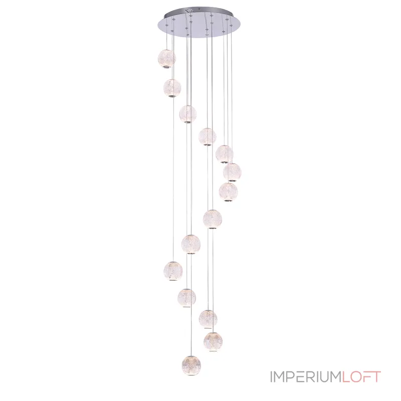 Подвесной светильник Delight Collection Elliot Diamante MD20001012-14A chrome Подвесной светильник Delight Collection Elliot Diamante MD20001012-14A chrome