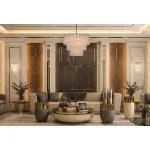 Подвесная люстра Delight Collection PL9203 PL9203CF antique brass