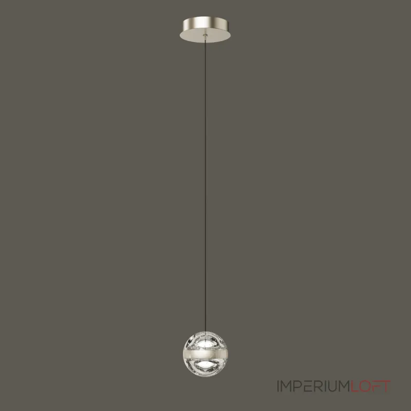 Подвесной светильник Delight Collection Frizzante MD23030088-1A nickel/clear Подвесной светильник Delight Collection Frizzante MD23030088-1A nickel/clear