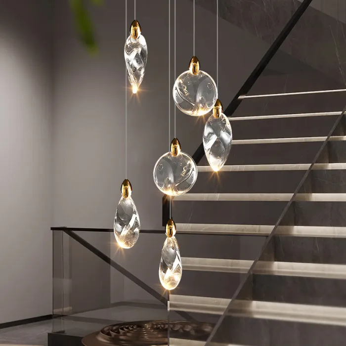 Светильник подвесной Delight Collection Colvin MT9176-6H titanium gold от ImperiumLoft