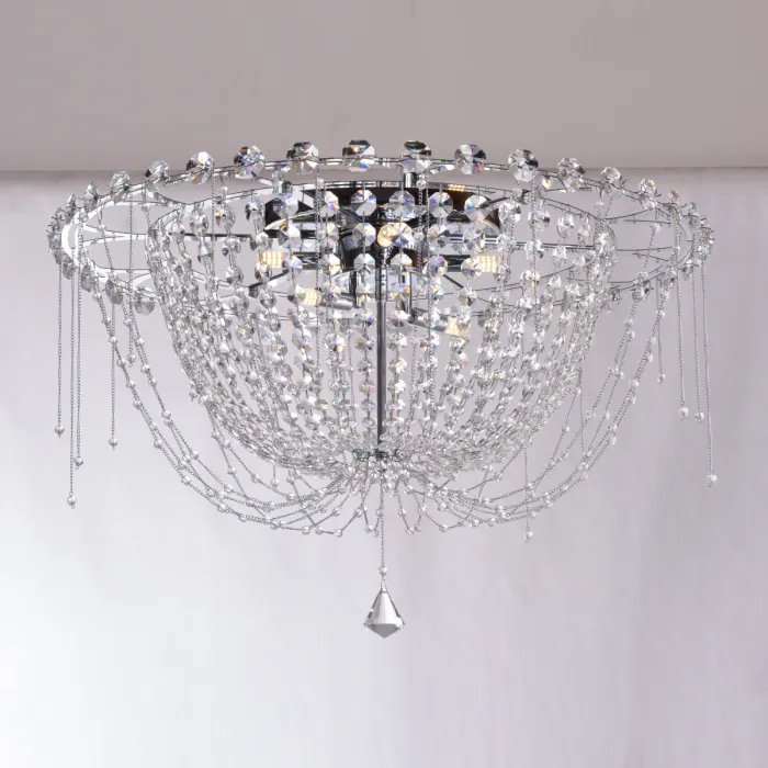 Люстра потолочная Delight Collection MD8319 MX8319-6A chrome от ImperiumLoft