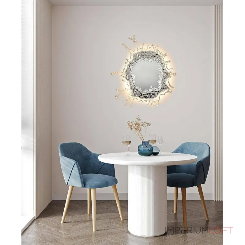 Зеркало настенное Delight Collection Mirror 8658W/L clear от ImperiumLoft
