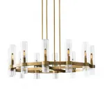 Люстра на штанге Delight Collection Ravelle MT8888-8H antique brass от ImperiumLoft