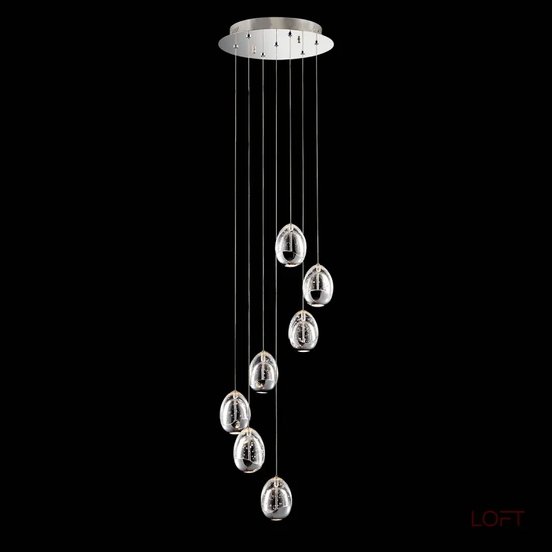 Подвесной светильник Delight Collection Terrene MD13003023-7A chrome Подвесной светильник Delight Collection Terrene MD13003023-7A chrome