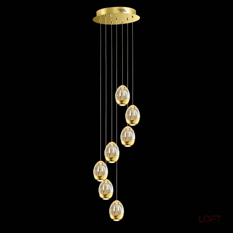 Подвесной светильник Delight Collection Terrene MD13003023-7A gold