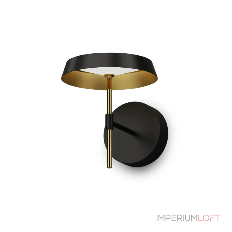 Настенный светильник Delight Collection MD18001061 MB18001061-1A  black/gold