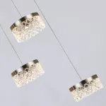 Подвесной светильник Delight Collection Diamond cut MD21020075-3A satin nickel