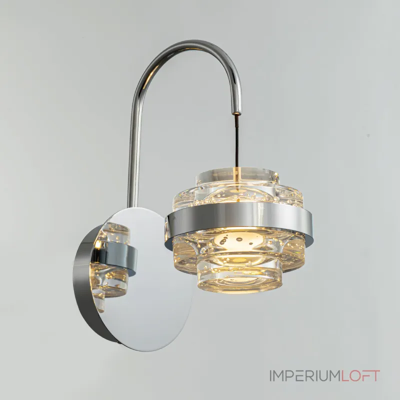 Настенный светильник Delight Collection Indiana MB22030002-1B chrome Настенный светильник Delight Collection Indiana MB22030002-1B chrome