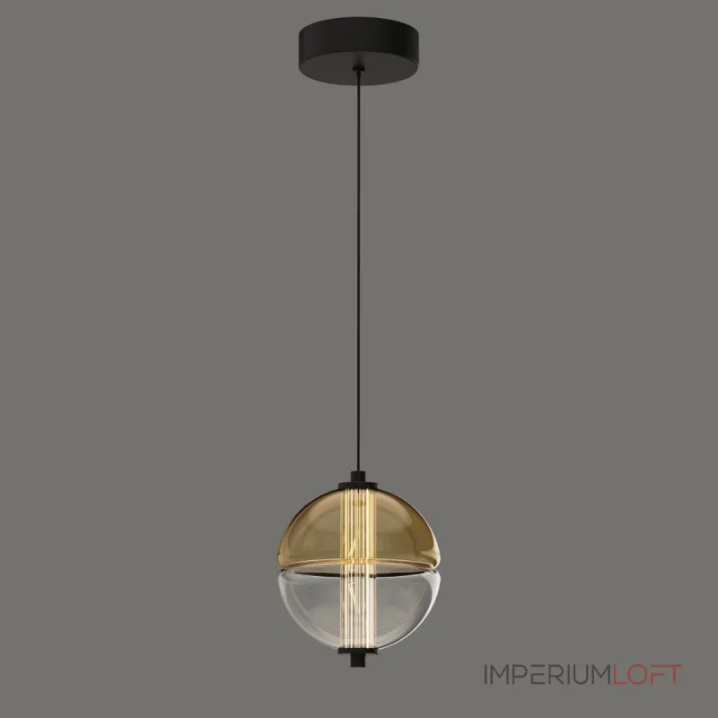 Подвесной светильник Delight Collection MD24022079 MD24022079-1A black/amber