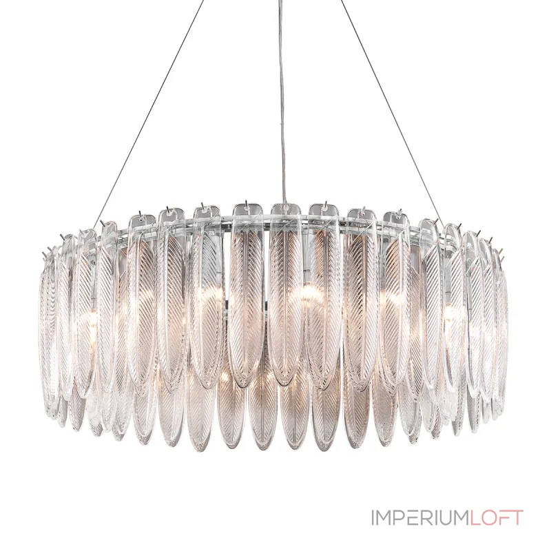 Подвесная люстра Delight Collection Piuma MD22027002-D85 chrome Подвесная люстра Delight Collection Piuma MD22027002-D85 chrome