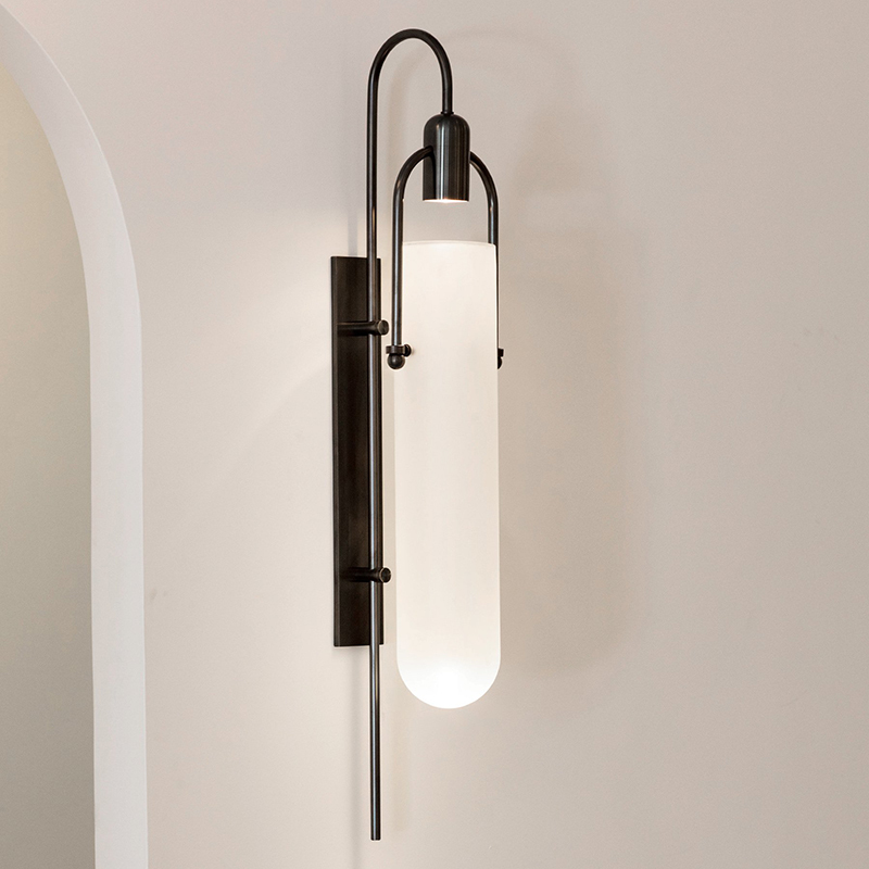 Настенный светильник Delight Collection Arc Well B6066W/L black/white от ImperiumLoft