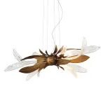 Подвесная люстра Delight Collection RP168416 RP168416-11 bronze/clear