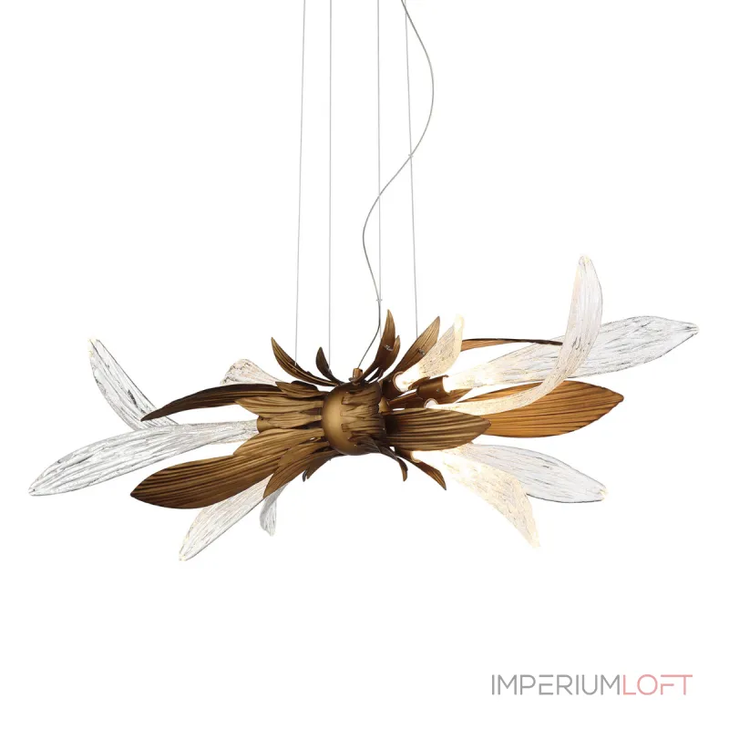 Подвесная люстра Delight Collection RP168416 RP168416-11 bronze/clear