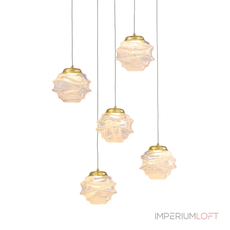 Подвесной светильник Delight Collection MD25030003-5A gold/clear