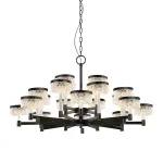 Люстра Delight Collection Diamond cut MD21020075-20A matt black от ImperiumLoft