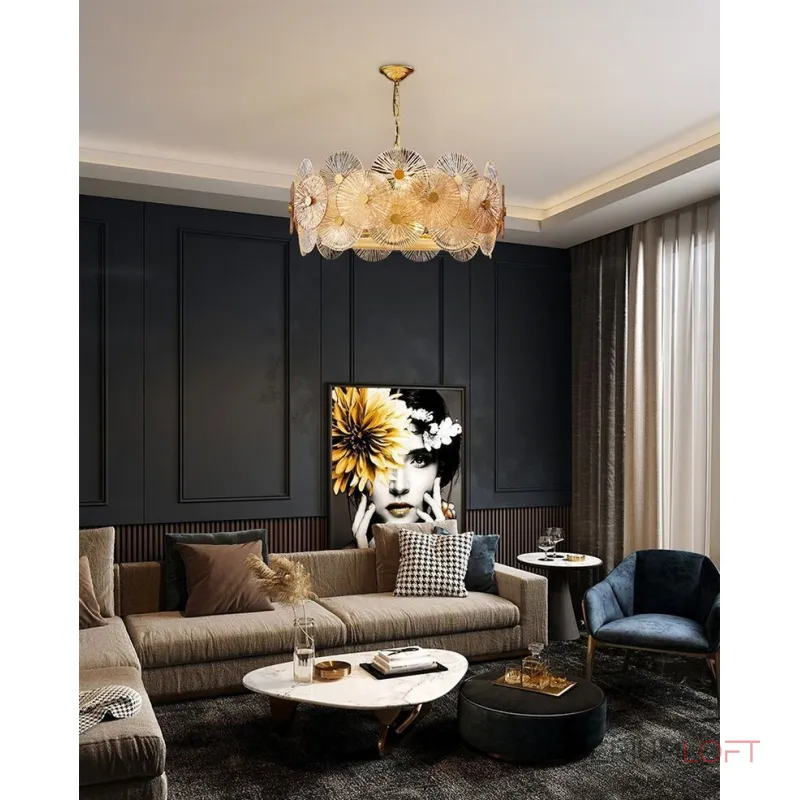 Подвесная люстра Delight Collection 8848 8848-80 gold Подвесная люстра Delight Collection 8848 8848-80 gold