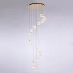 Подвесной светильник Delight Collection Elliot Diamante MD20001012-18A gold