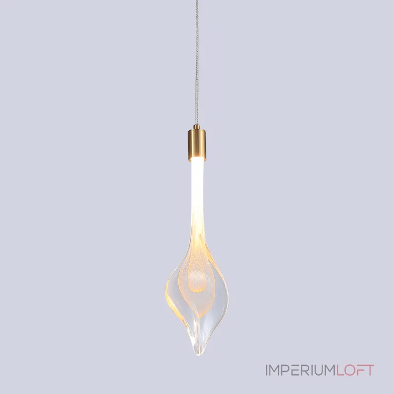 Подвесной светильник Delight Collection P98066-1 antique brass
