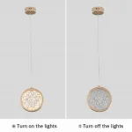 Подвесной светильник Delight Collection OMD821600 OMG0728S gold