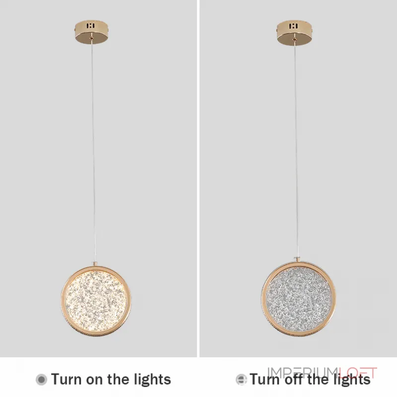 Подвесной светильник Delight Collection OMD821600 OMG0728S gold