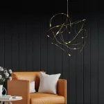 Подвесной светильник Delight Collection 10154P 10154P/D800 gold