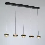 Подвесной светильник Delight Collection Indiana MD22030002-5B black/clear
