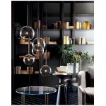 Подвесной светильник Delight Collection Ball Sola 9217P/D150 gold