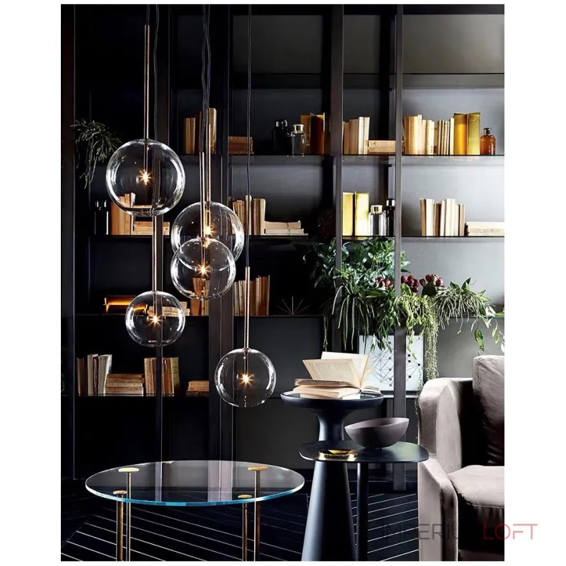 Подвесной светильник Delight Collection Ball Sola 9217P/D150 gold