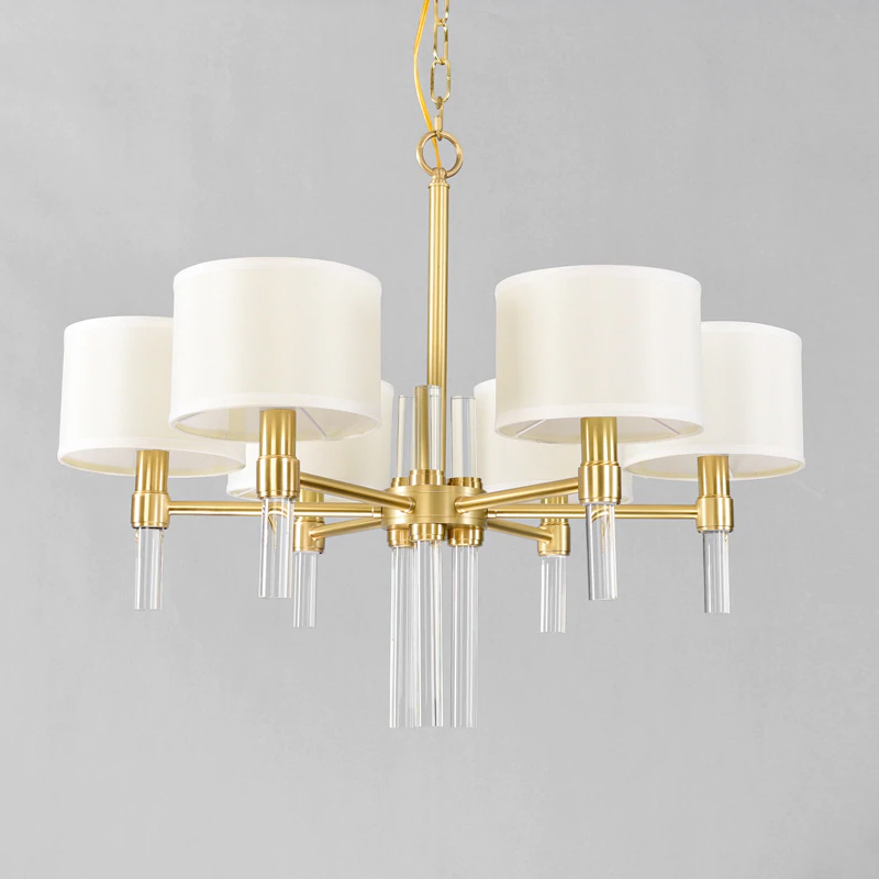 Люстра Delight Collection 8009 8009P-6 gold от ImperiumLoft