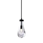 Подвесной светильник Delight Collection Raindrop MT9093-1H black brushed gold