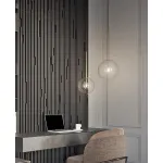 Подвесной светильник Delight Collection Ball Sola 9217P/D150 gold