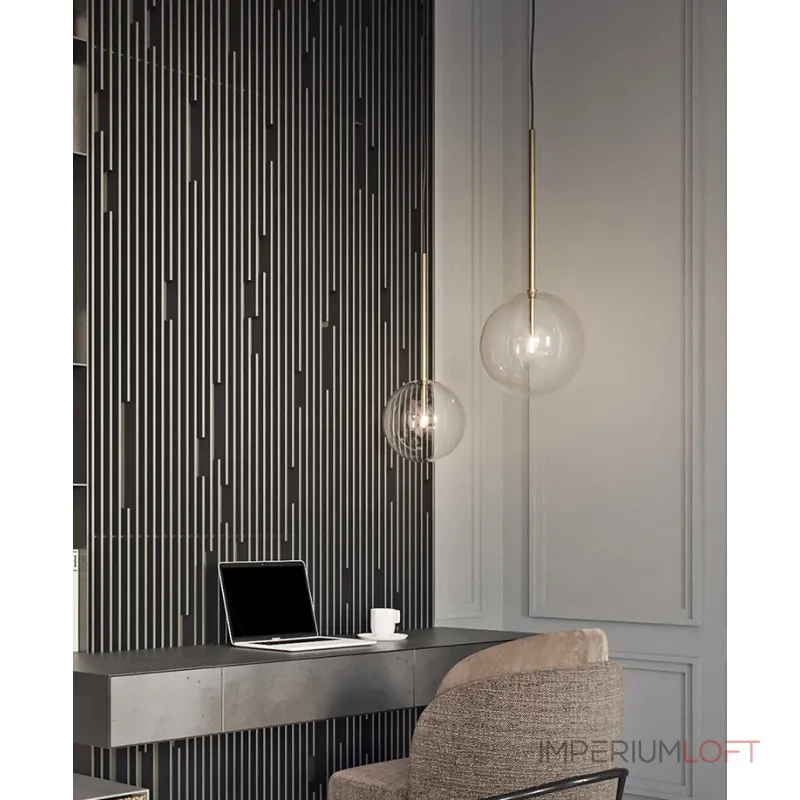 Подвесной светильник Delight Collection Ball Sola 9217P/D150 gold